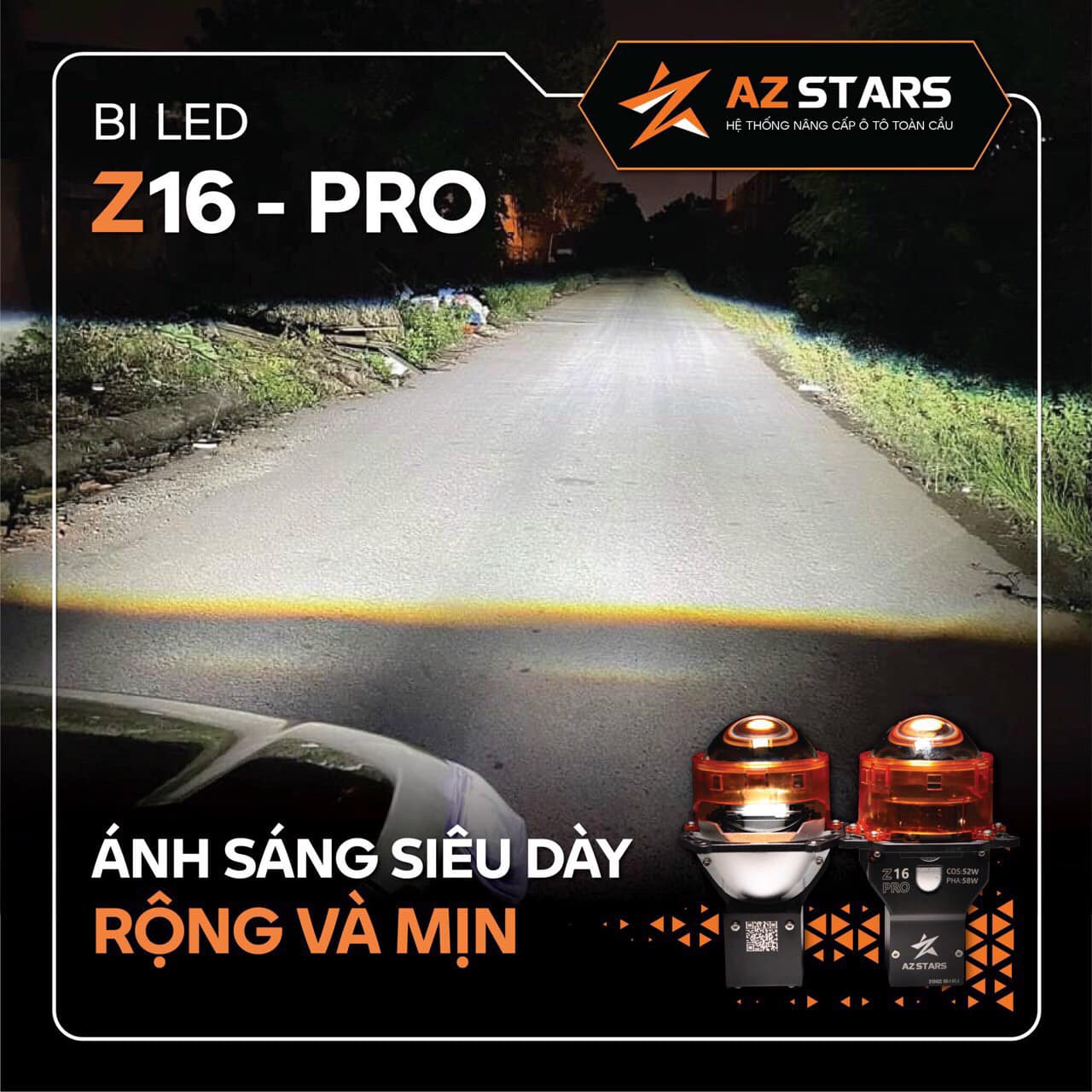 BI LED LIGHT Z16 PRO