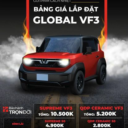 Dán Phim Cách Nhiệt VF3